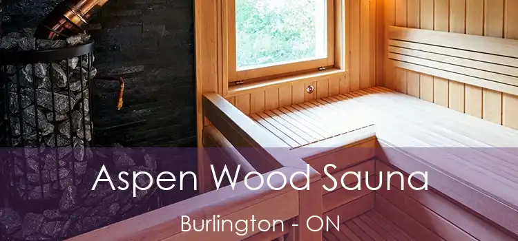  Aspen Wood Sauna Burlington - ON