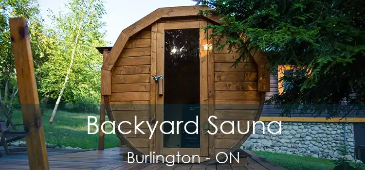  Backyard Sauna Burlington - ON