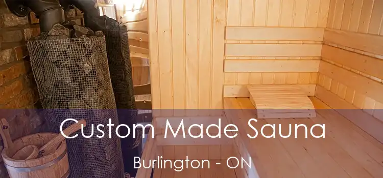  Custom Made Sauna Burlington - ON