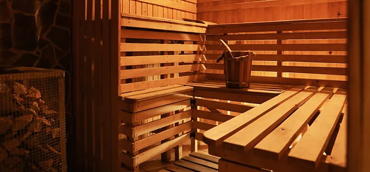 Cedar Wood Sauna Restoration and Refurbishment in Burlington, Ontario