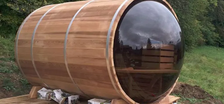 Panorama 4-Person Glass Cabin Sauna Maintenance in Burlington, Ontario