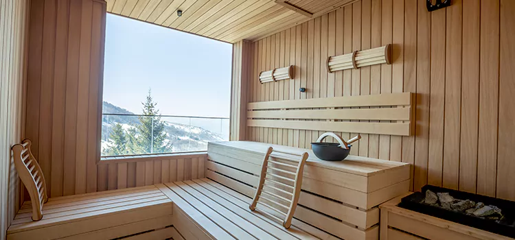 Infrared Sauna Glass Window Installation in Burlington, ON