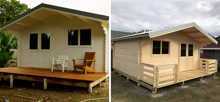 Outdoor Sauna Shed in Burlington, ON