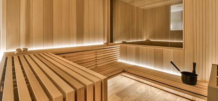 Cedar Wood Sauna Customization in Burlington, ON