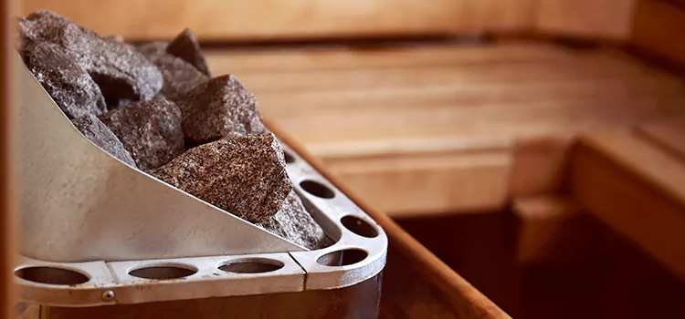 Traditional vs Infrared Heating Stones Sauna in Burlington, ON