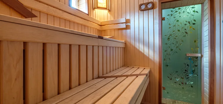 Sauna Door Handle Screw Replacement in Burlington, Ontario