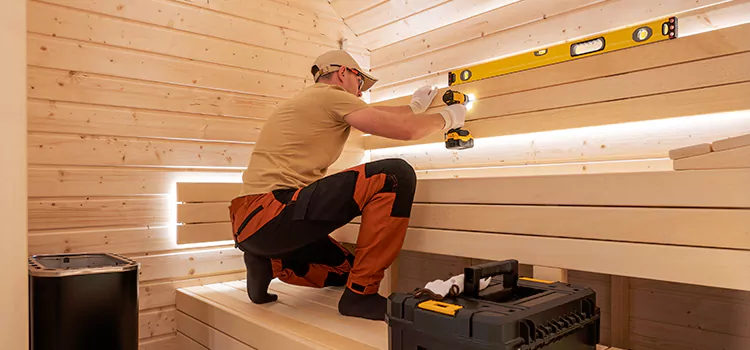 Outdoor Sauna Installation Service in Burlington, ON