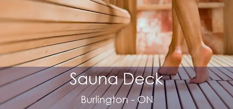  Sauna Deck Burlington - ON