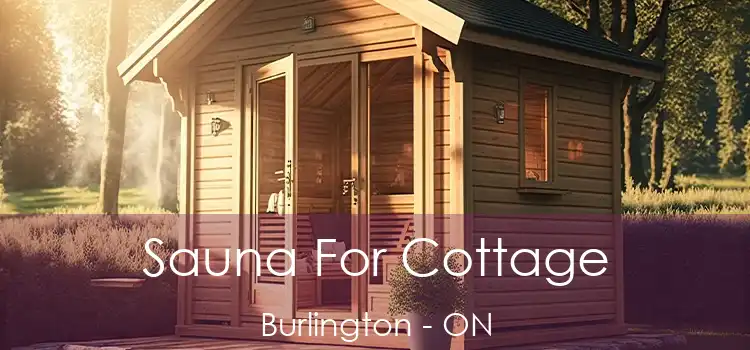 Sauna For Cottage Burlington - ON