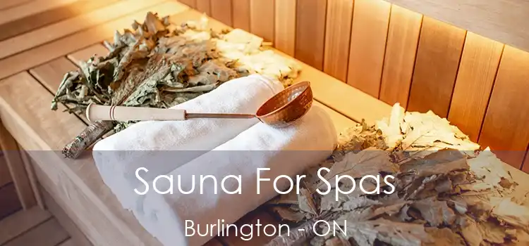  Sauna For Spas Burlington - ON